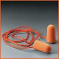 3M 1110 Foam Corded Tapered Earplugs (100 Pair per Box)